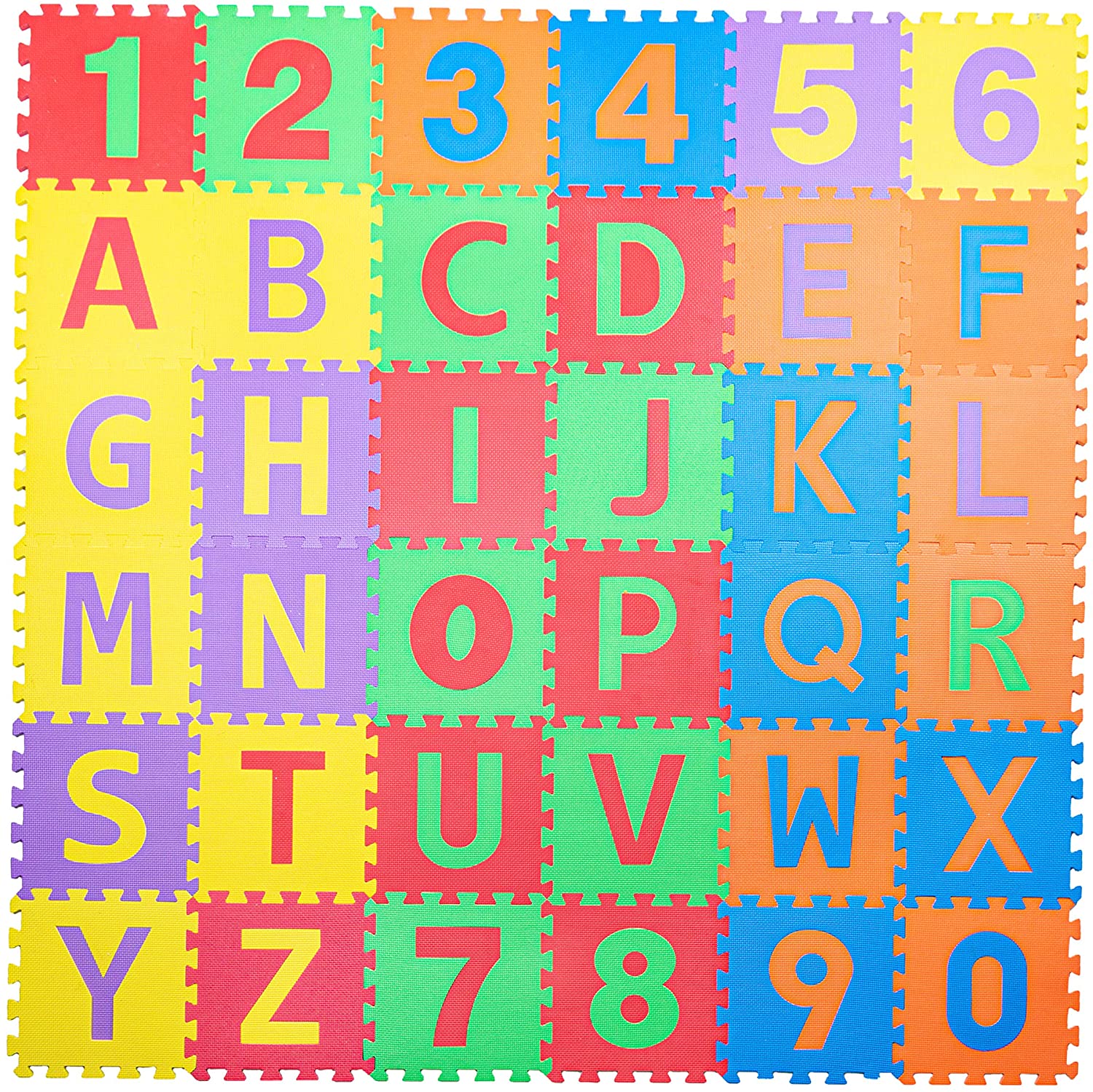 abc letter mat